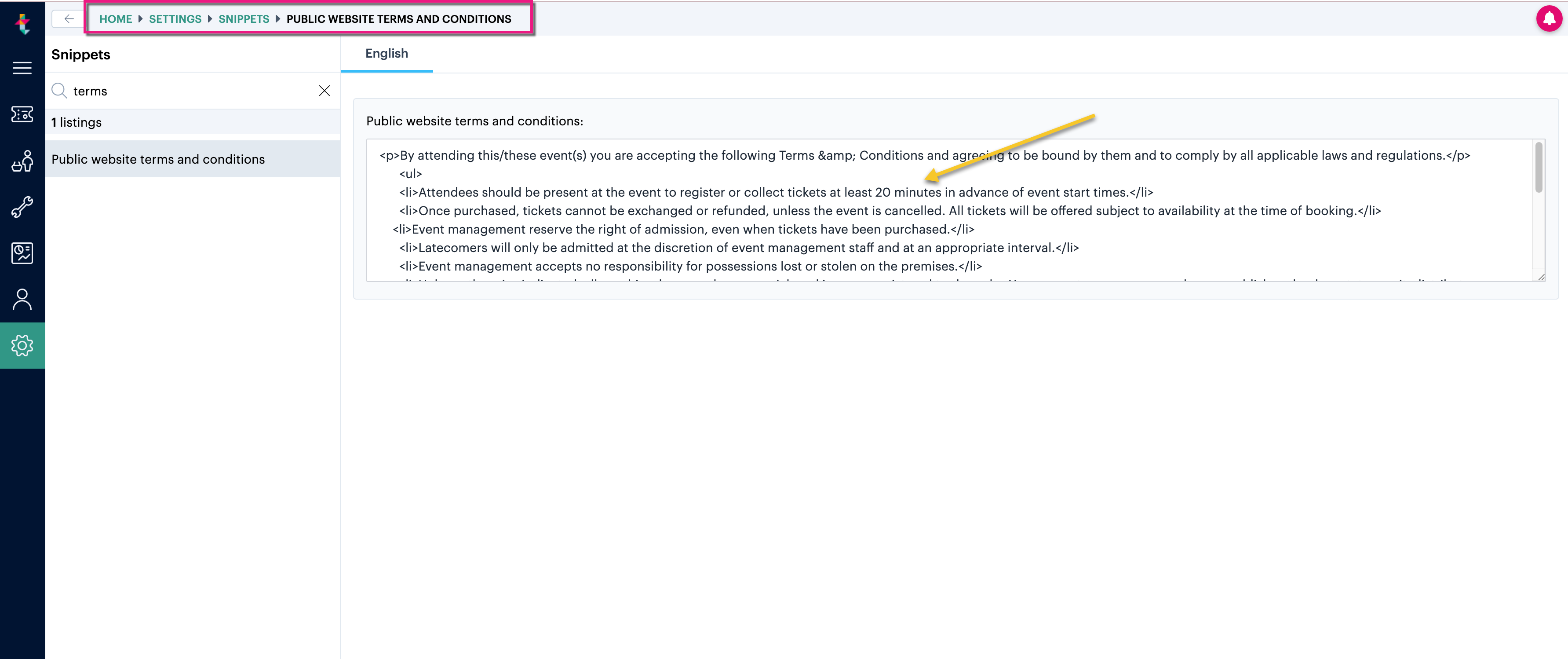 How to enable auto email opt-in – Ticketsolve Help Centre