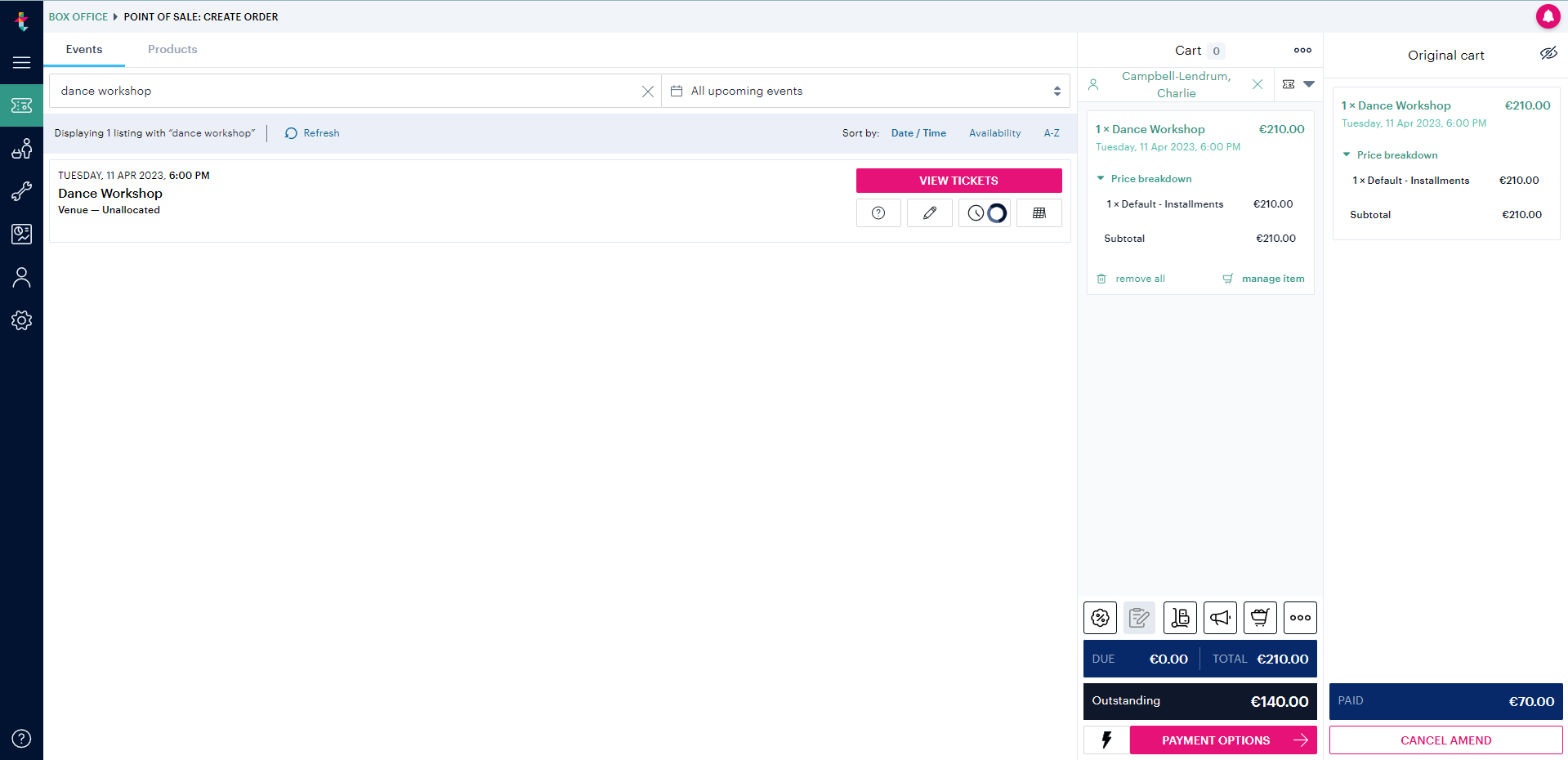 How to set up Instalment plans for tickets – Ticketsolve Help Centre