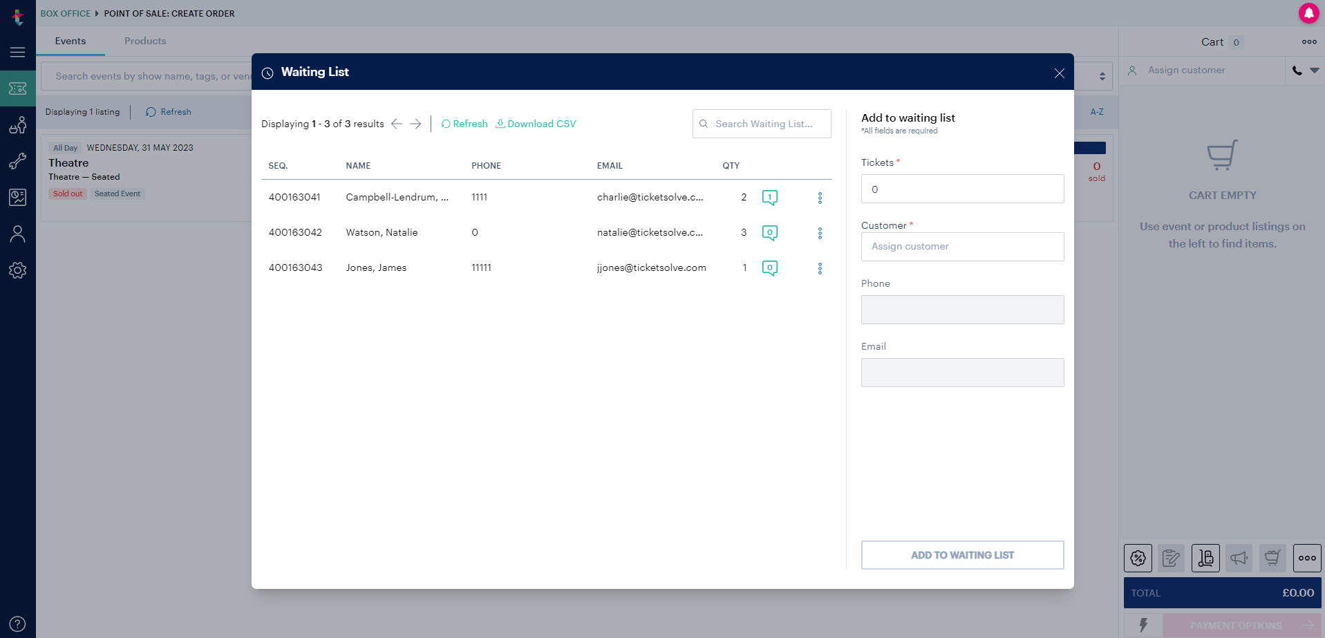 How to create and manage waiting lists for events – Ticketsolve Help Centre