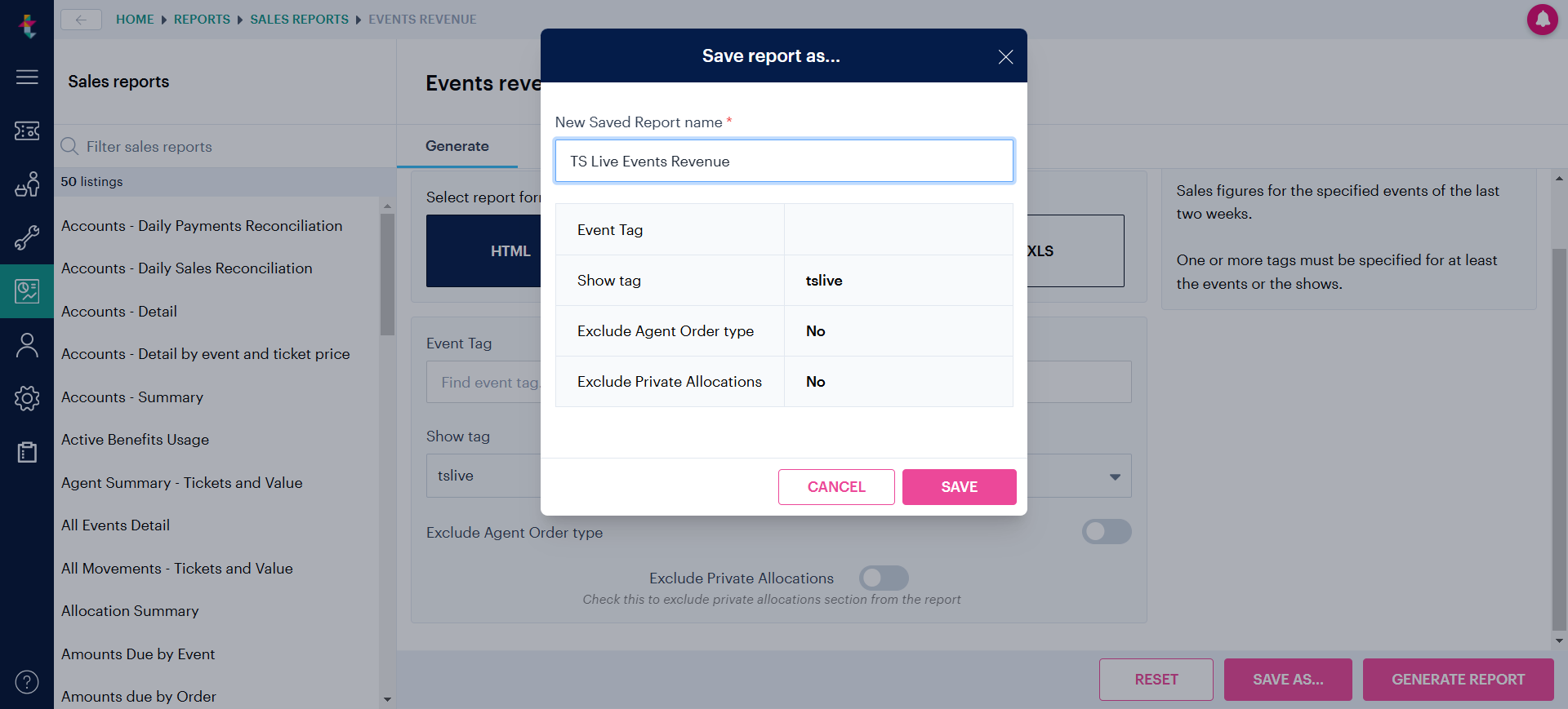 Events Revenue report TS Live.png