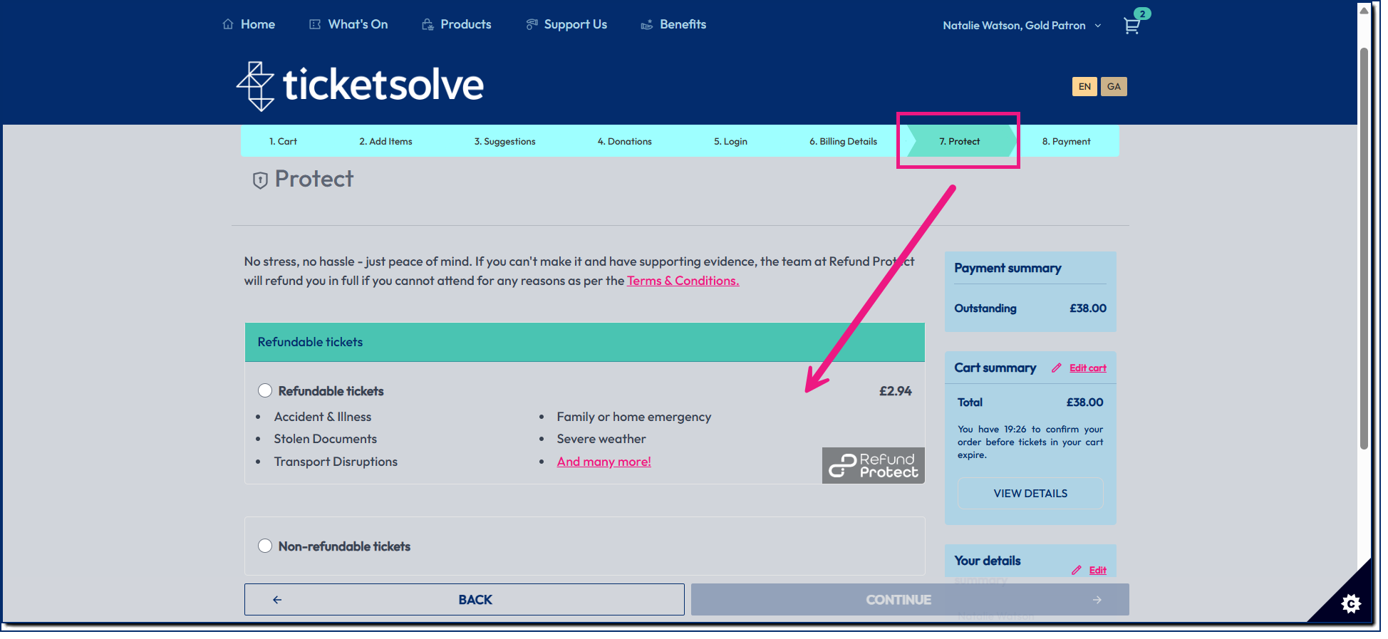 Managing Ticketsolve Protect: Setup, Selling & Guidance – Ticketsolve ...
