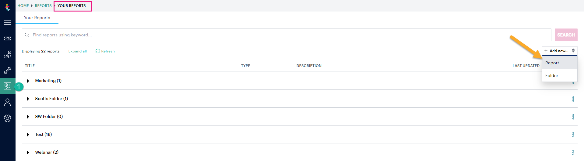 How to Build a Crossover Report Ticketsolve Help Centre